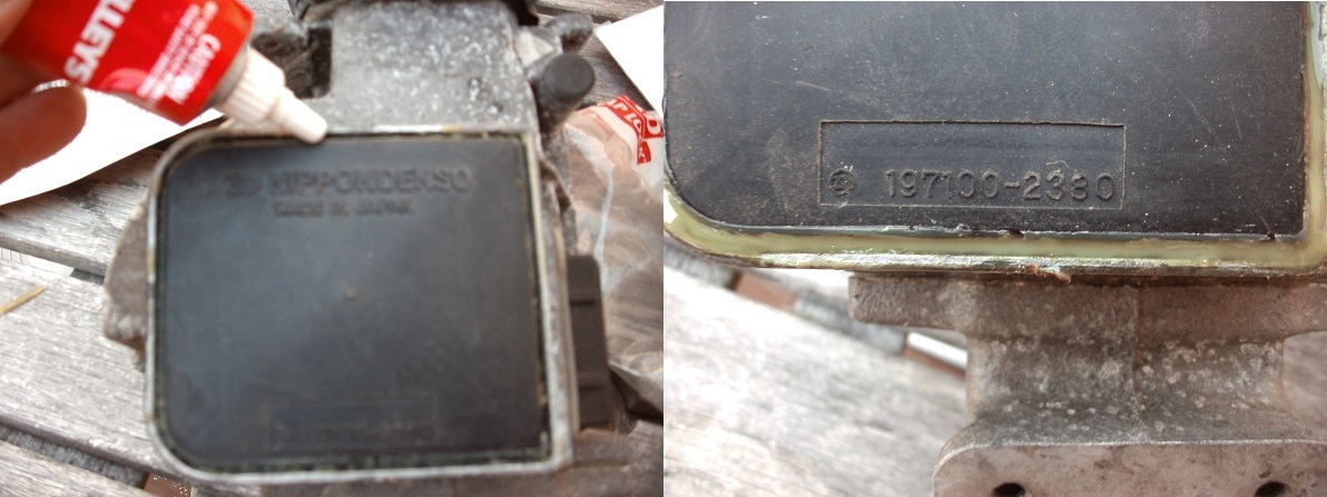 Sealing the meter and the finished item