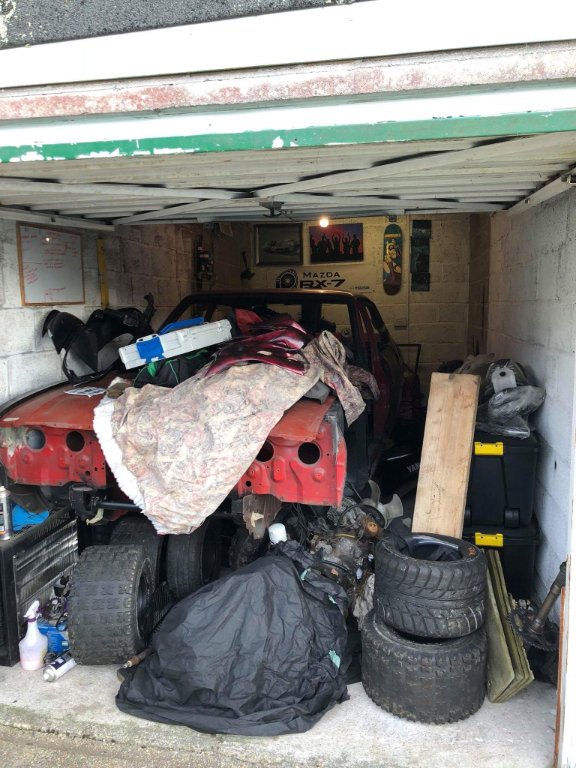 The overlap between getting rid of my 3 quadbikes and trying to fit the RX4 in my rater small garage