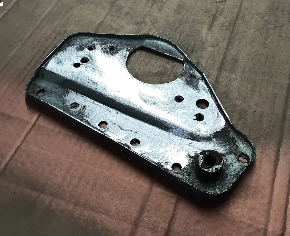 N/s strengthening plate